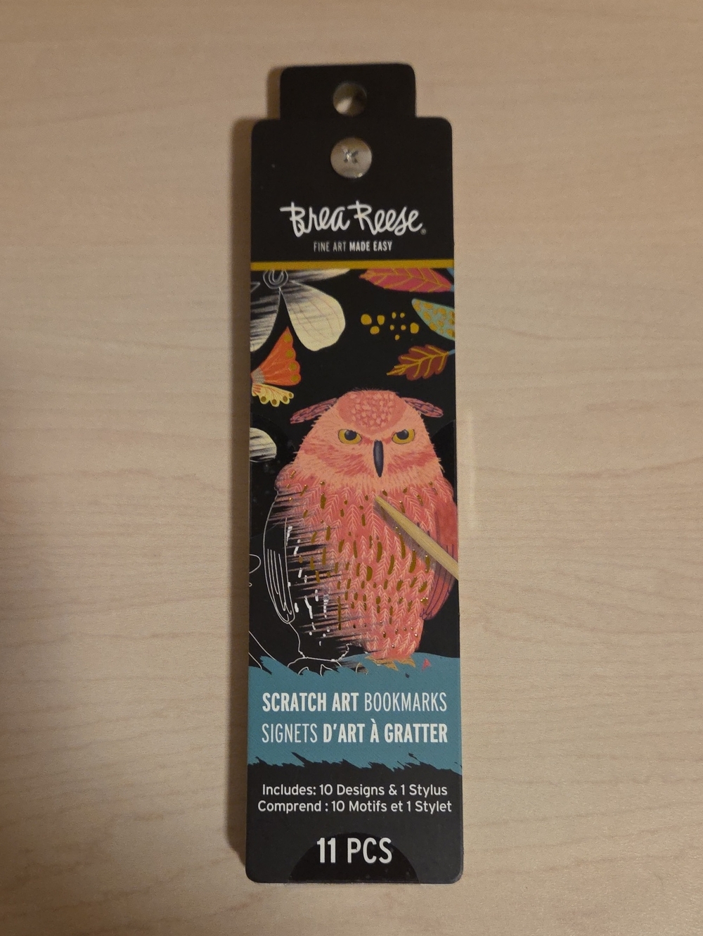 Brea Reese - Scratch Art Bookmarks - 10 Bookmarks